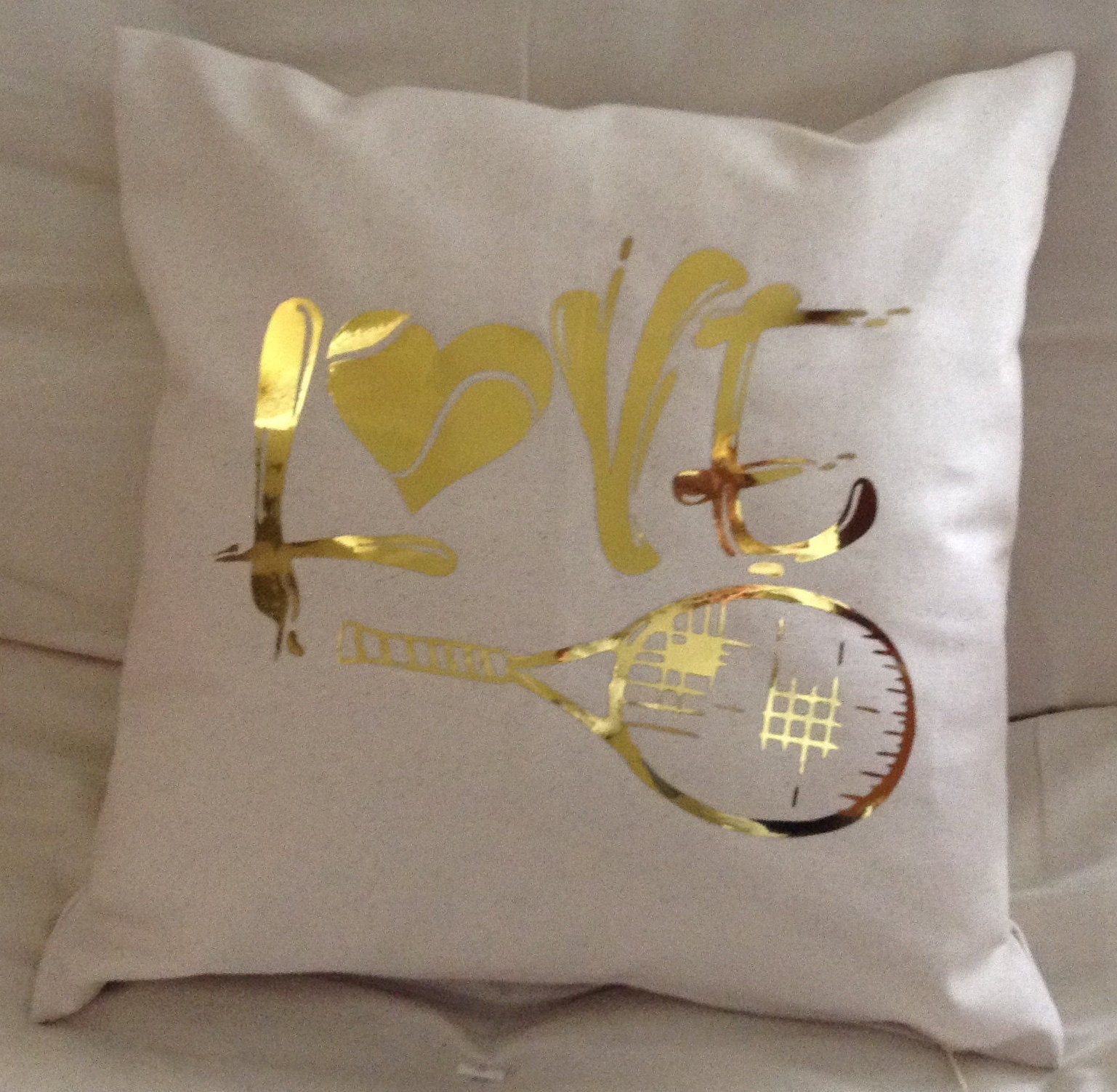 League Anniversary Gifts
 Tennis Gifts Love Tennis Pillow Valentine s Gift La s