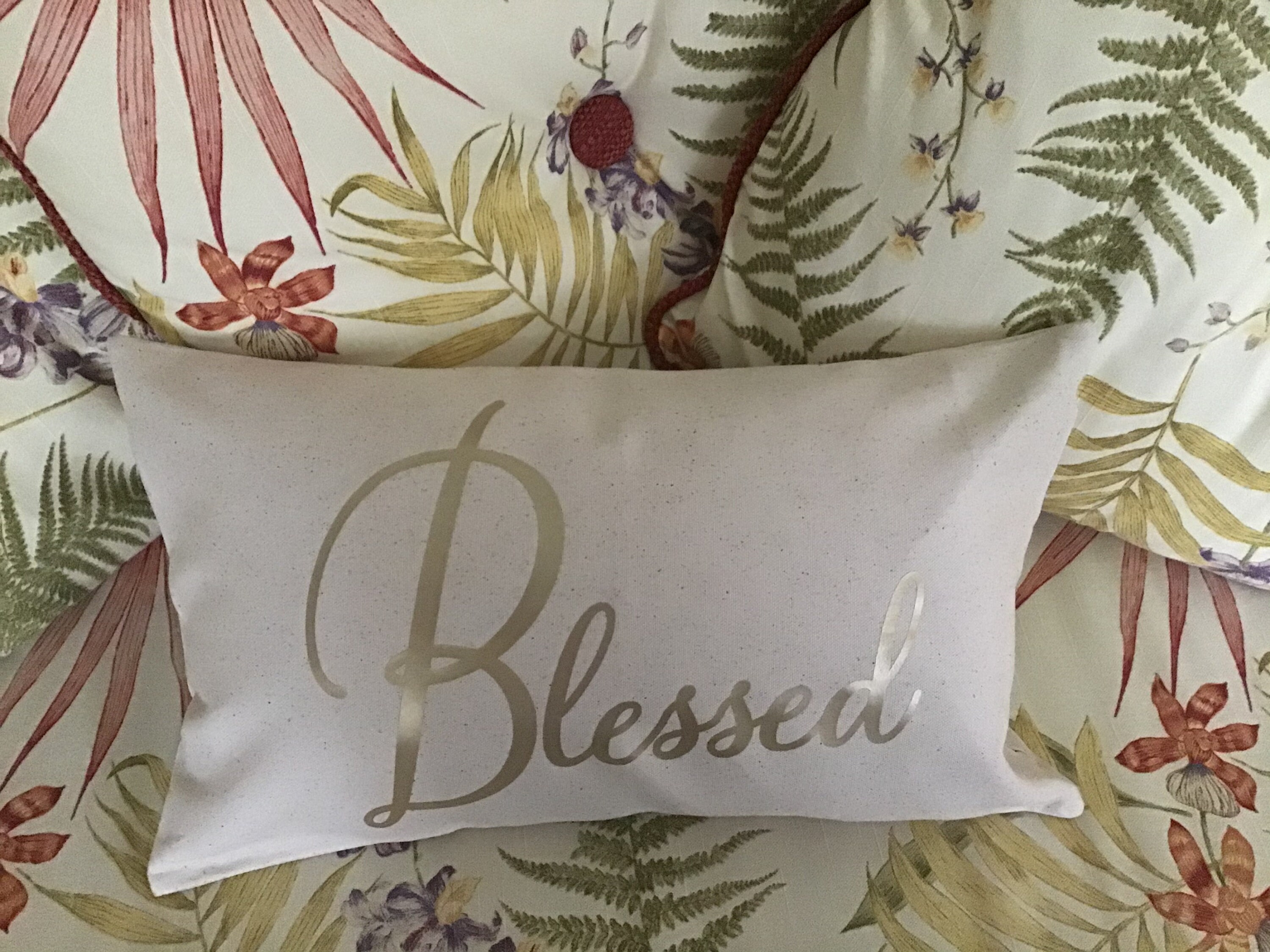 Blessed Pillow/Prayer Pillow/Birthday Gift/Housewarming Gift/Wedding Shower Gift/ Wedding Gift