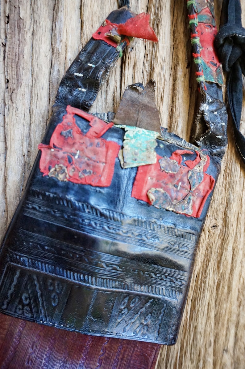 Tuareg Leather Handbag Mauritania