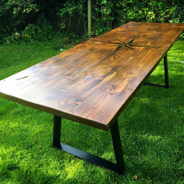 Industrial Dining Table Etsy