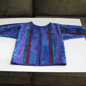 Unique Girl Striped Quilted Jacket, Girl Sweatshirt Jacket, Girl Dressy Jacket