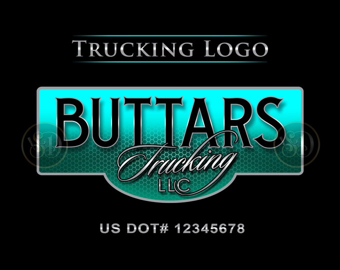 Trucking Logo, Dispatching Logo, Logo For Trucking, Hot Shot Logo Design, Transport Logo, Logistics Logo, Truck Owner Logo, Semi Truck Logo,