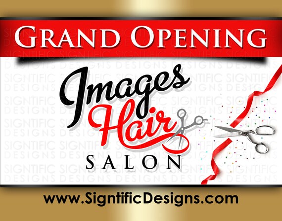 Grand Opening Banner Full Color Banner New Business Banner Etsy