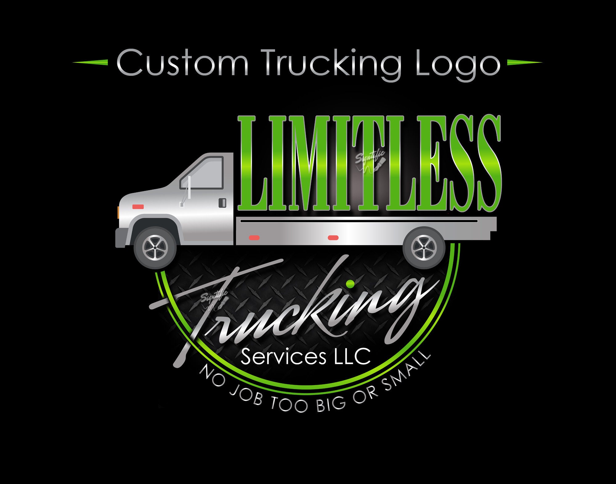 Trucking company logo designs - linkret