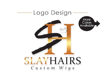 Initials Logo Design, Custom Logo Design, Logo, Logos, Custom logo, Business Logo, Creative logo, Logo Design Service, Wigs Logo Design