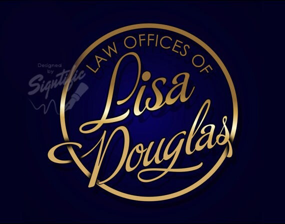 Custom name logo, round logo design, classy logo for your ...