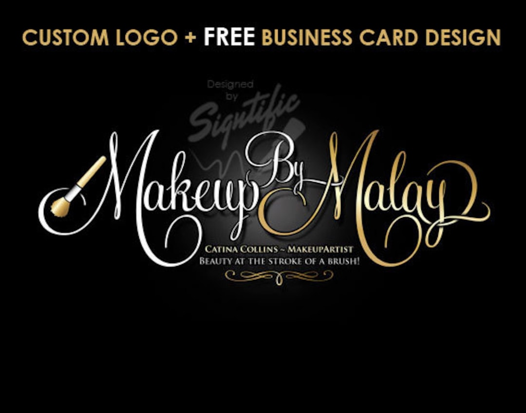 Makeup artist logo design discount