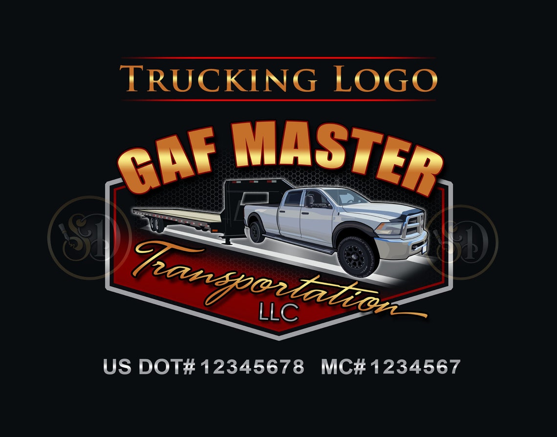 Hotshot Trucking Logo Hot Shot Logo Trucking Logo Transport - Etsy