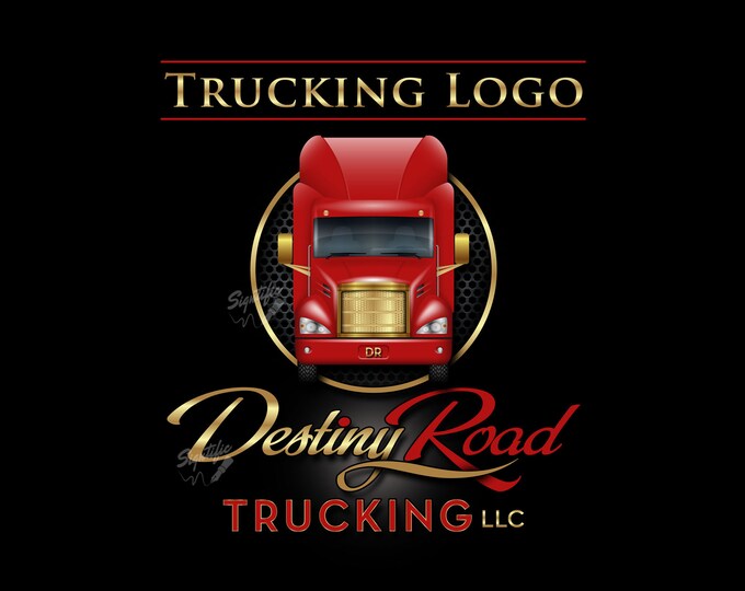 Truck Logo, Trucking Logo, Trucking Design Logo, Semi Truck Logo, Trucking Brand, Truck Door Logo, Box Truck Logo, Trucking Business  Logo