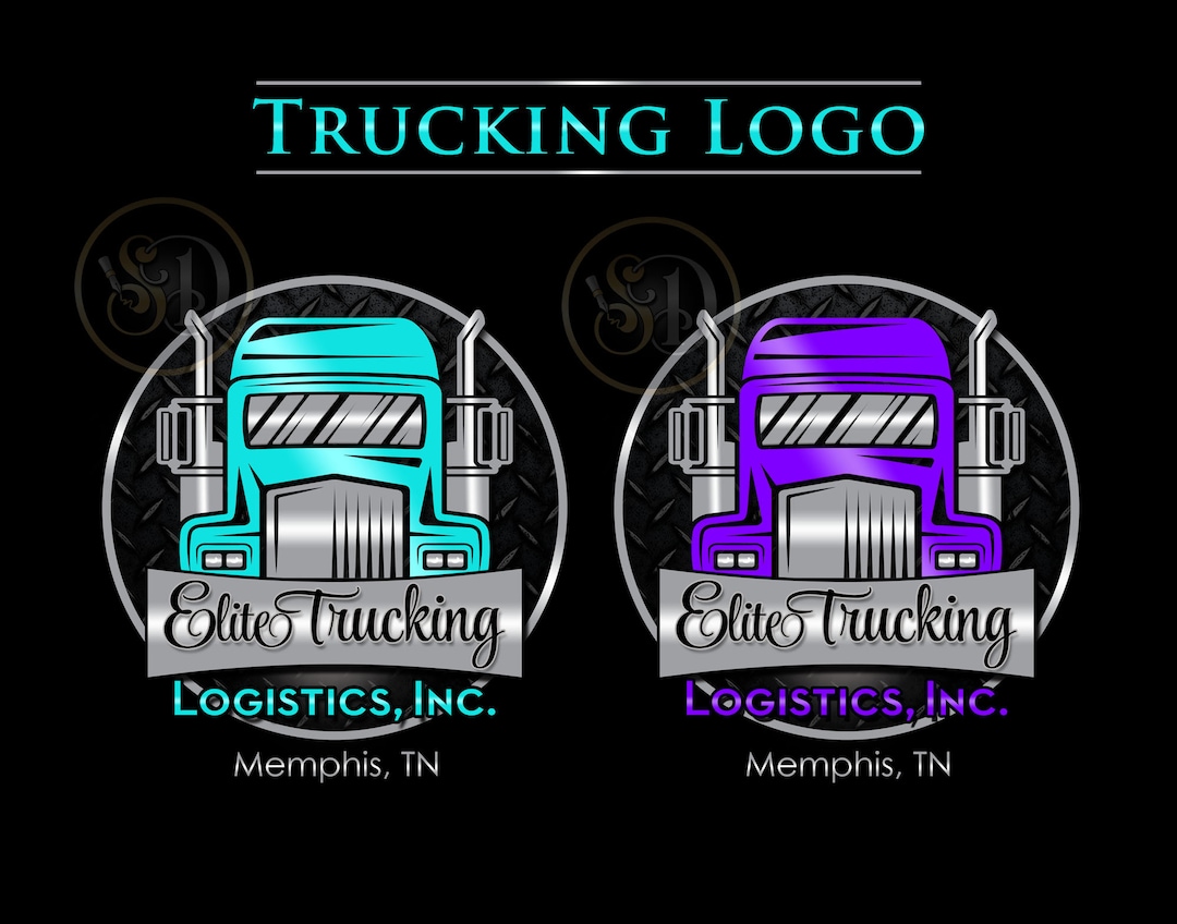 Logistics Logo, Trucking Logo, Transports Logo, Transportation Logo