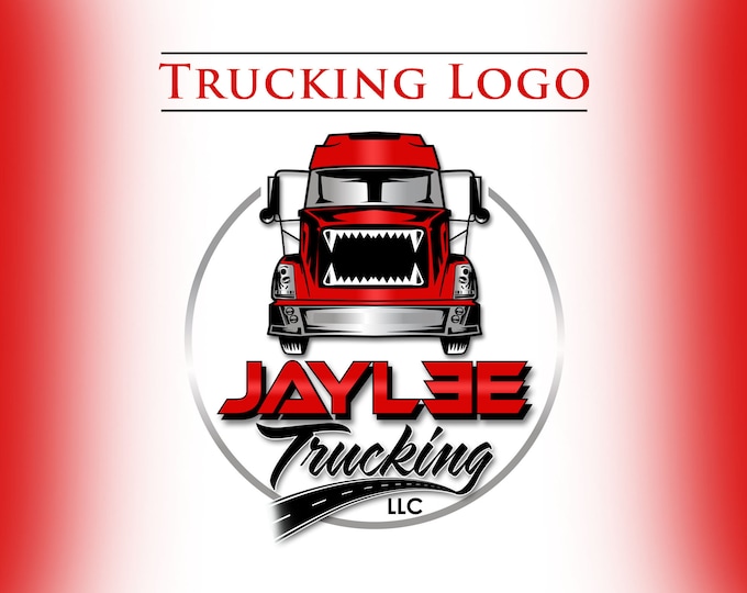 Trucking Company Logo, Truck Logo, Trucking Business Logo, Semi Truck Logo, Trucking Brand, Truck Door Logo, Box Truck Logo, Hauling Logo