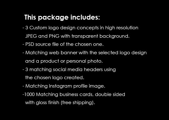 Custom Business Branding Package 3 Logo Design Concepts Web - Etsy