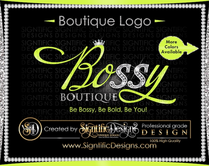 Boutique Logos Signtific Designs