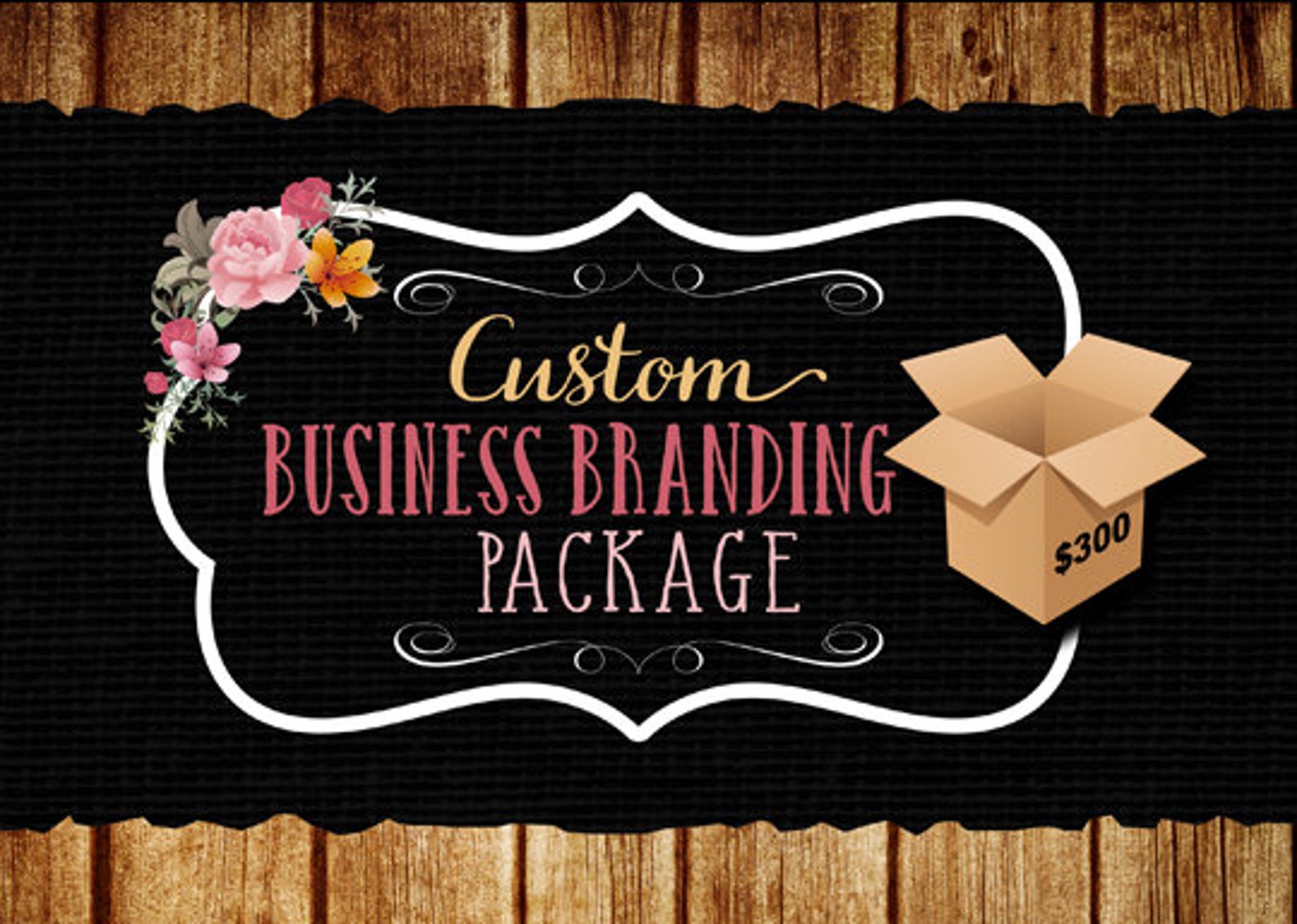 Custom Business Branding Package 3 Logo Design Concepts Web Etsy