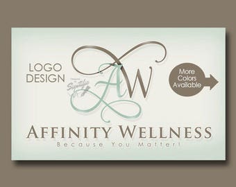 Custom Monogram Logo, Name Logo and Initials in Any Colors, Business Logo Design, Intertwined Lettering Text Logo in Preferred Colors