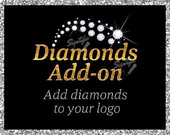 Diamonds add on, Add Diamonds to Your Logo