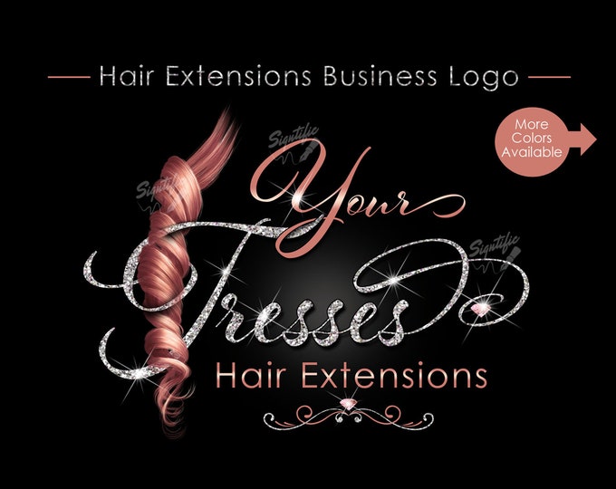 Hair Business Logo, Hair Logo, Hair Extensions Brand, Logo Update, Logo Rebrand, Virgin Hair Logo, Weave Logo, Bundle Logo, Logo Design