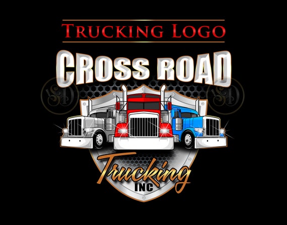 Trucking Transport Logo Dispatching 