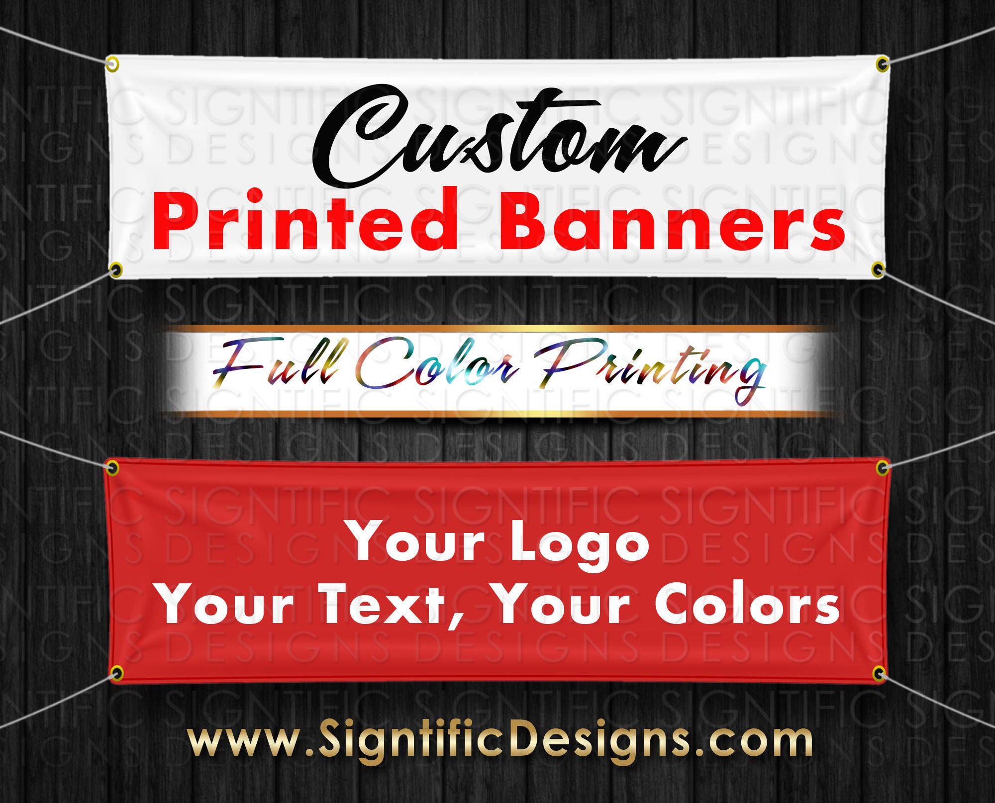 Custom Printed Banner Outdoor Banner Indoor Banner