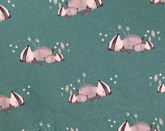 Cloud watching badgers leggings, sizes 0 to 10 years,  choice of finish, boho baby shower gift, unisex  legging,  baby gift, toddler legging