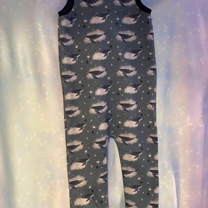 Whales Pull on Romper, Whale Kids Romper, Sizes 0-4 Years, Made to ...