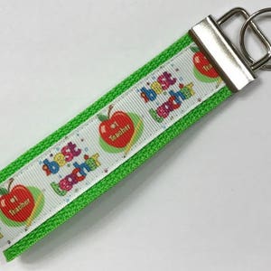 Science/School/BestTeacher Ribbon Lanyard/Key Fob, Luggage/Backpack Tag, Teacher Badge/Whistle Holder, Souvenir, Sports/Sewing Lanyard