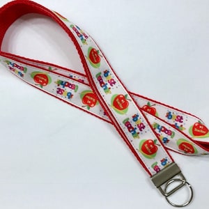 Science/School/BestTeacher Ribbon Lanyard/Key Fob, Luggage/Backpack Tag, Teacher Badge/Whistle Holder, Souvenir, Sports/Sewing Lanyard