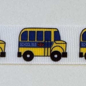 School Bus Drive Wristlet KeyFob/Lanyard, Jacquard Luggage/Backpack Tag, Teacher Badge/Whistle Holder, Gift, Sports/Sewing Lanyard