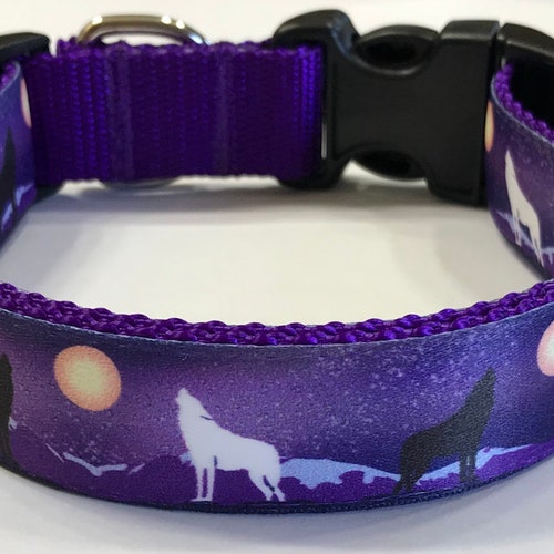 Wolves Dog Collaryellowstone/tetons/nature/wildlife Etsy