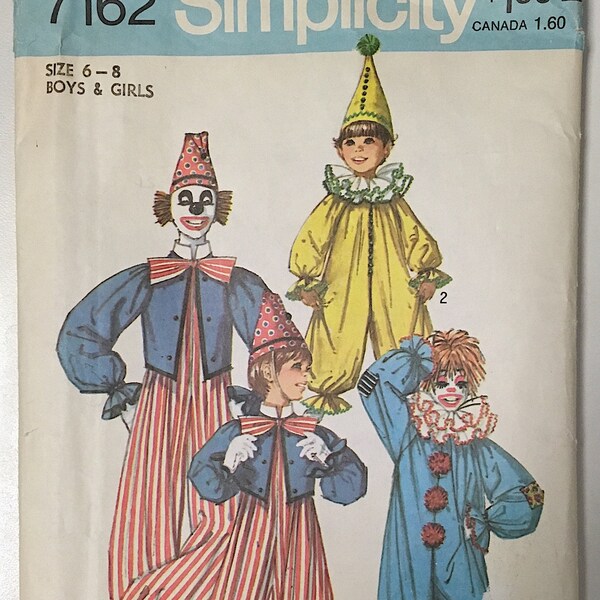 Clown Costume Pattern Etsy