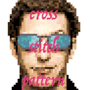 Jake Peralta Cross Stitch Pattern - Brooklyn Nine Nine - Multiple Quote Set - Andy Samberg Portrait - Instant PDF Download Original Pattern