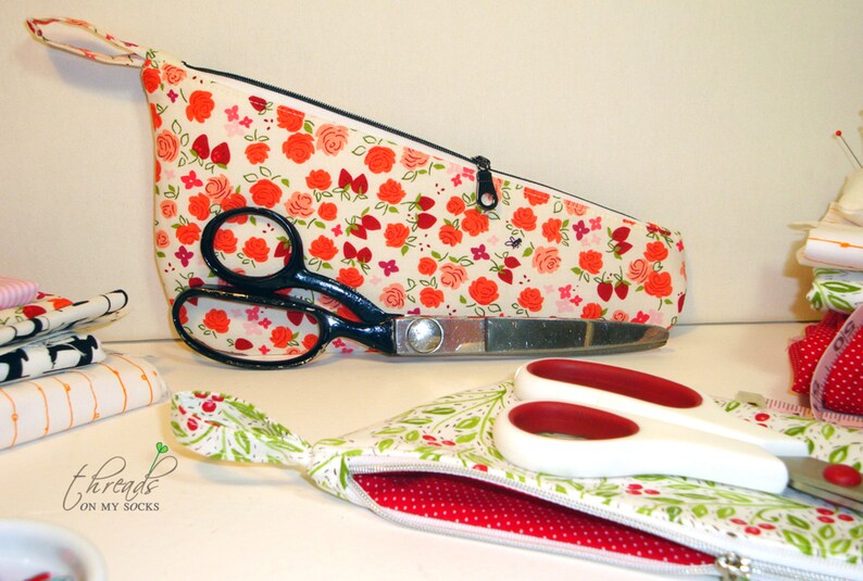 PDF Sewing Pattern Large Scissor Case Scissor Pouch Instant Etsy