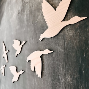 Small Mallard duck wall cutout, baby boy nursery wall decor, hunting nursery wall decor, outdoors nursery wall decor