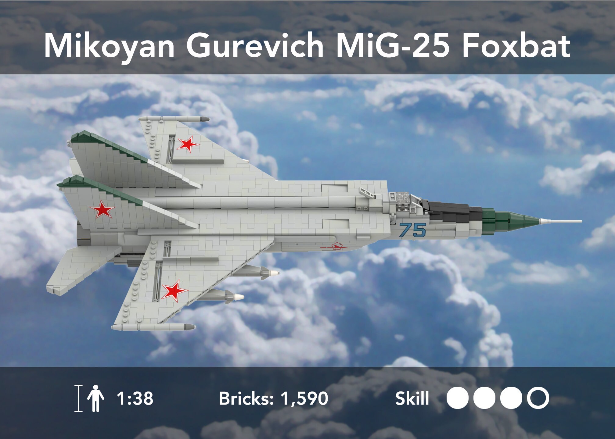Mig 25 Foxbat for sale | Only 4 left at -75%
