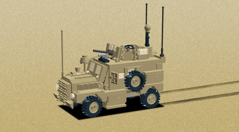 Lego Bauanleitung Cougar Mrap 4 X 4 Etsy