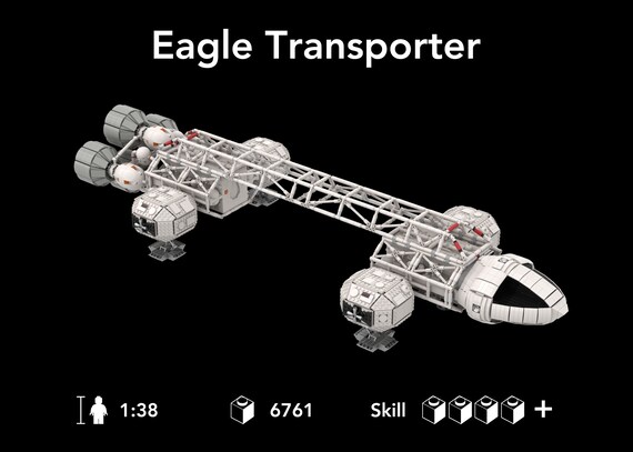 Lego Building Instructions: Space 1999 