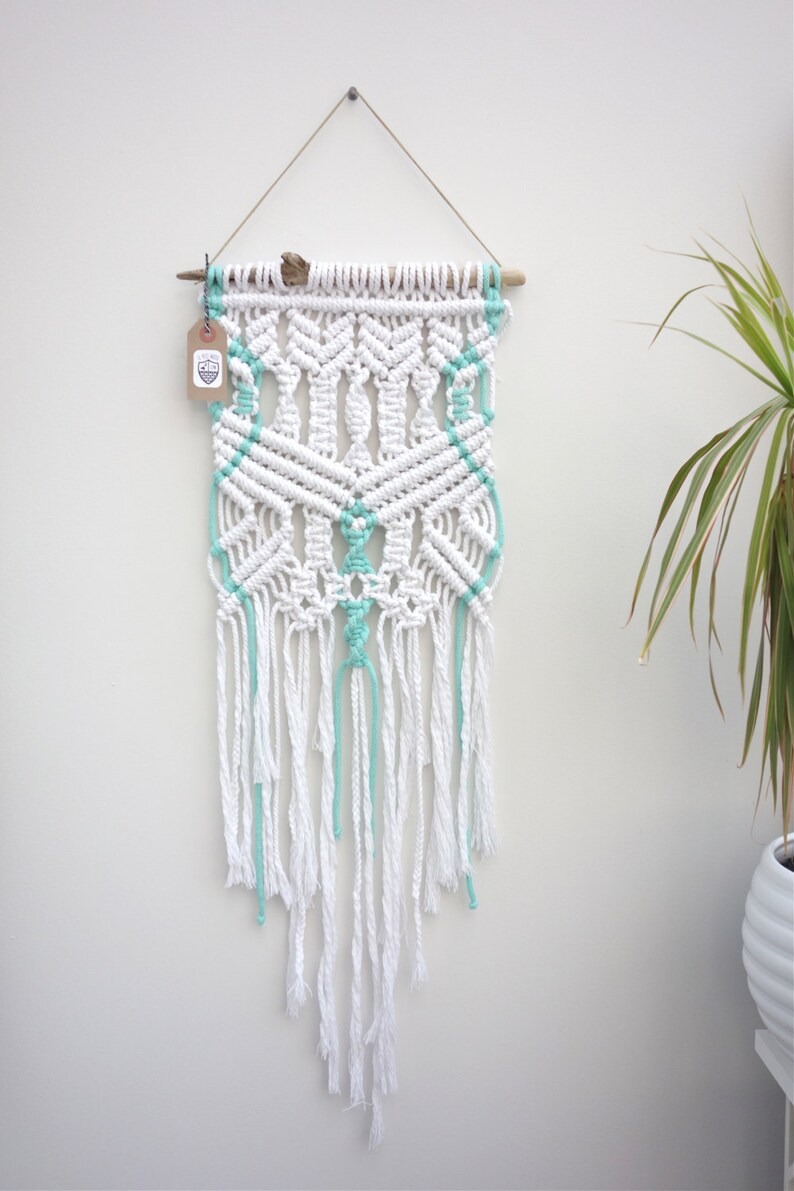 Macrame wall hanging / rope wall hanging / weaving / wall art Etsy