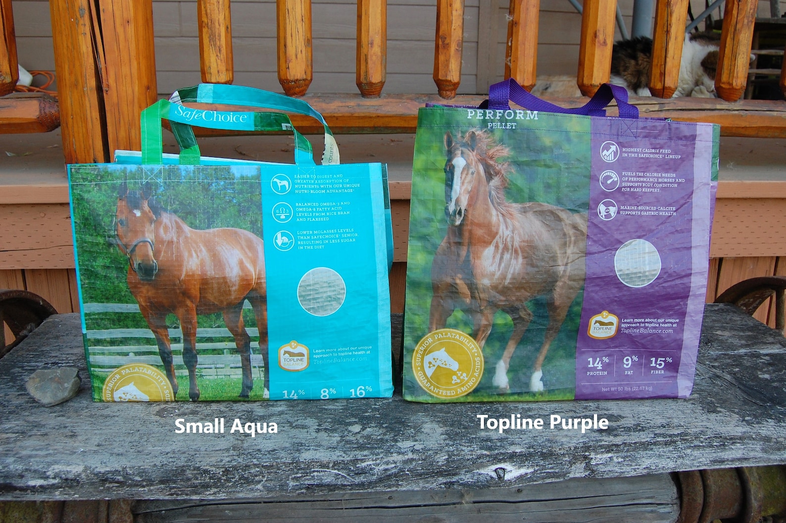 Upcycled Horse feed bags Many styles available Etsy