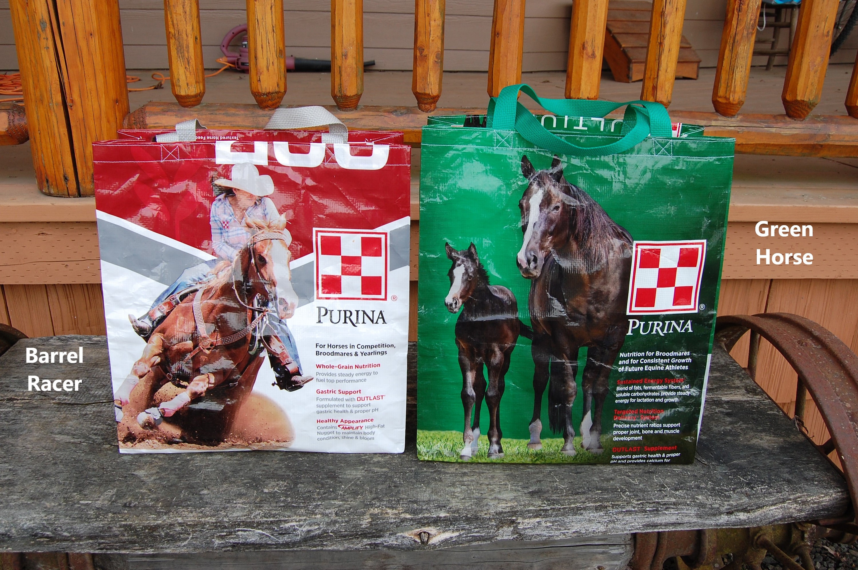Upcycled Horse feed bags Many styles available Etsy
