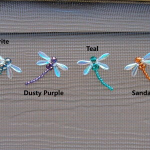 Screen Door Saver Beaded Dragonfly Multiple Colors to Choose - Etsy