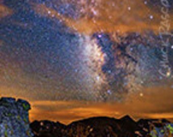 Photo Art - Milky Way Photography - Canvas Print- Astrophotography