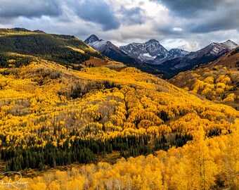 Photo Art - Mountain Photography - Fall Colors