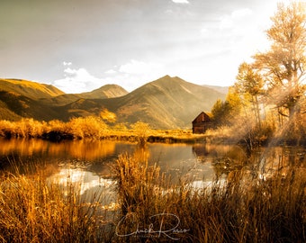 Photo Art - Mountain Photography - Fall Colors