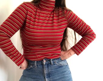 ladies turtleneck with back zipper