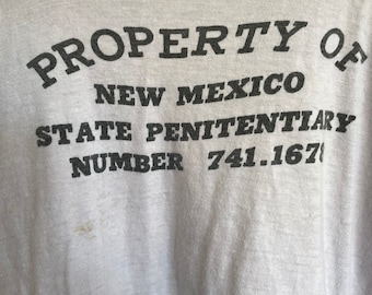 Vintage New Mexico State Penitentiary T-shirt