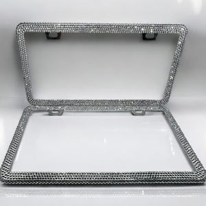 Rhinestone License Plate Holder| License Plate Holder| Bling License Plate| License Plate Frame| Bedazzled License Plate| License Plate