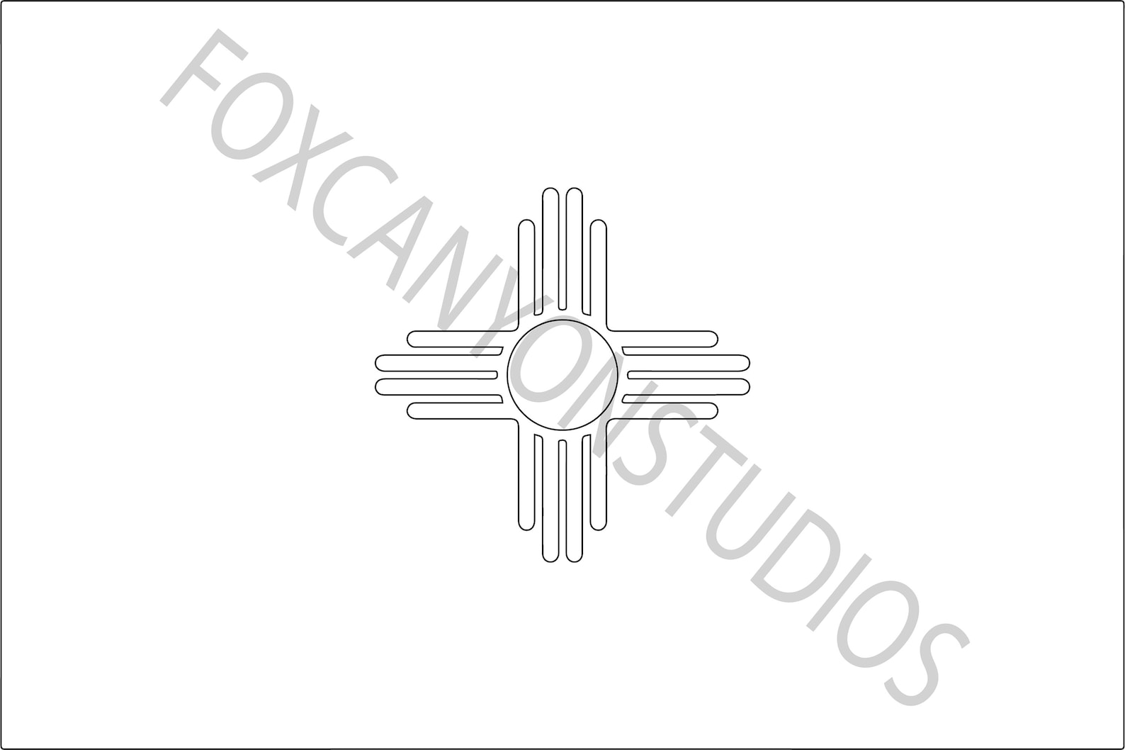 New Mexico State Flag Coloring Page Digital Printout Etsy