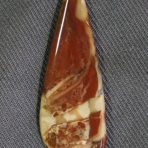 Carrasite Jasper Freeform Cabochon 58 X 33 mm Designer