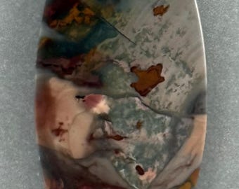 Morrisonite Jasper Double Sided Cabochon  55 x 25 mm Oval Designer