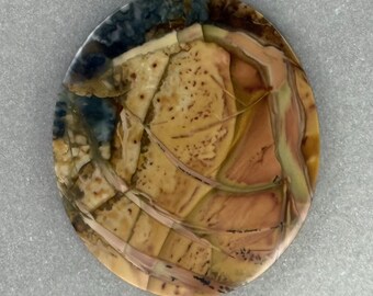 Morrisonite Jasper Cabochon  44 x 38 mm Oval Designer